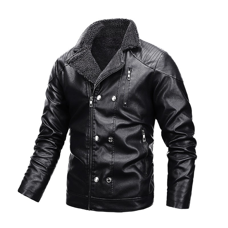 Men's Biker Jacket Mune Fashion