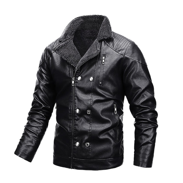 Men's Biker Jacket Mune Fashion