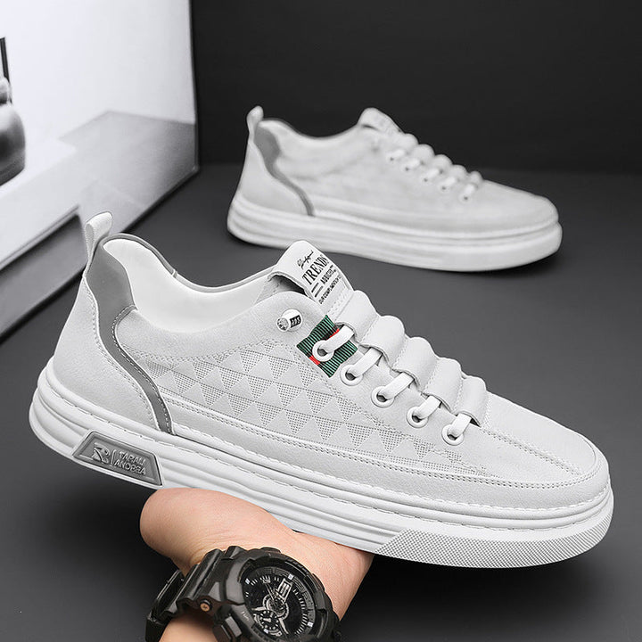 Women’s Stylish Casual Sneakers with Breathable Upper Material and Cushioned Sole Mune Fashion
