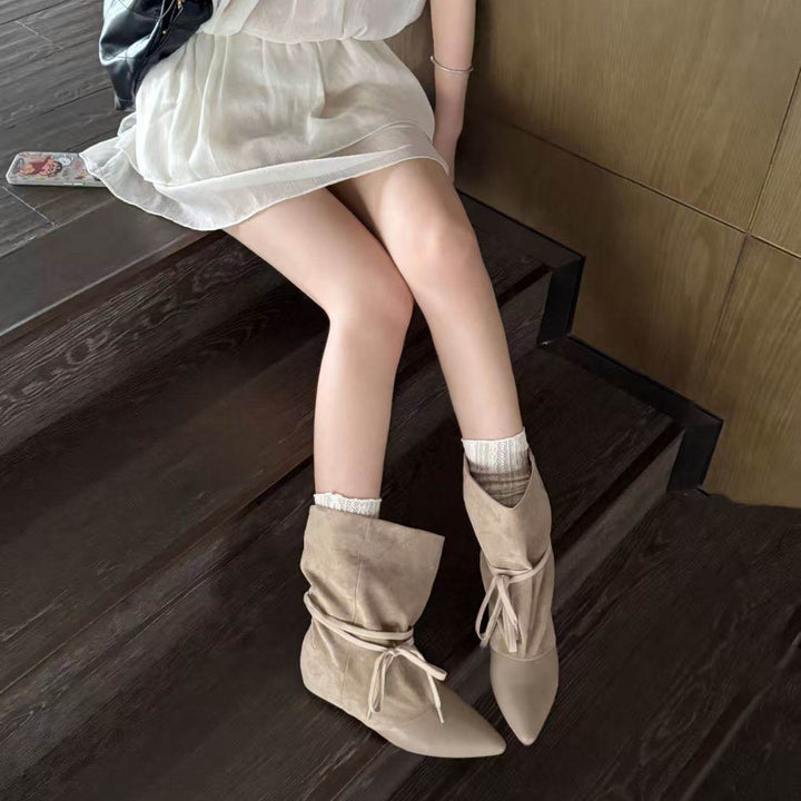 Women Trendy Moccasins with Straps Mune Fashion