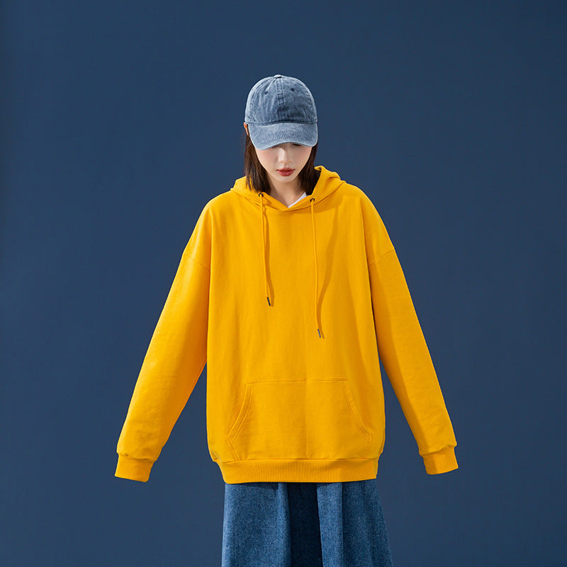 Women's Oversized Hoodie with Kangaroo Pocket, Dropped Shoulders and Adjustable Drawstring Mune Fashion