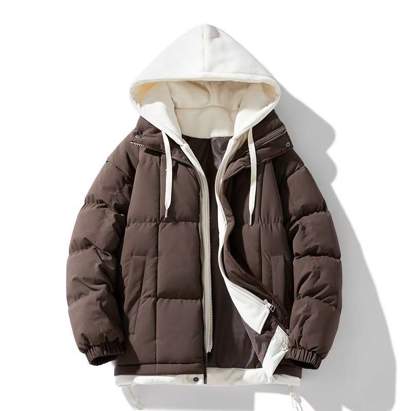 Men's Padded Transitional Jacket with Detachable Hood Mune Fashion