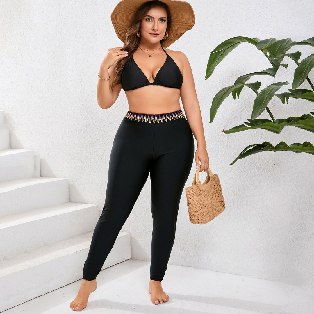 Women's Leggings with Elastic Waistband Mune Fashion