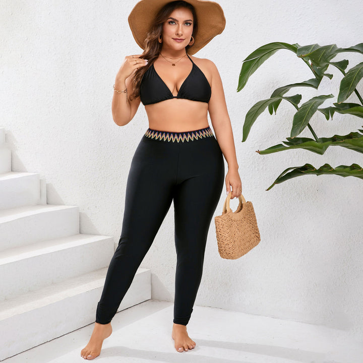 Women's Leggings with Elastic Waistband Mune Fashion