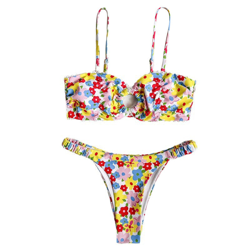 Women Floral Bikini Mune Fashion