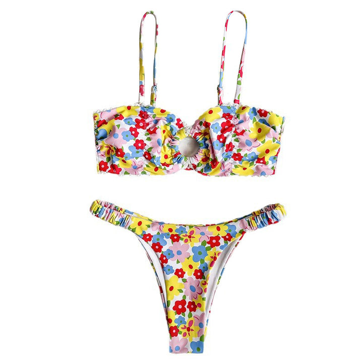 Women Floral Bikini Mune Fashion
