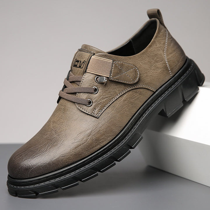 Men's Elegant and Comfortable Leather Shoes Mune Fashion