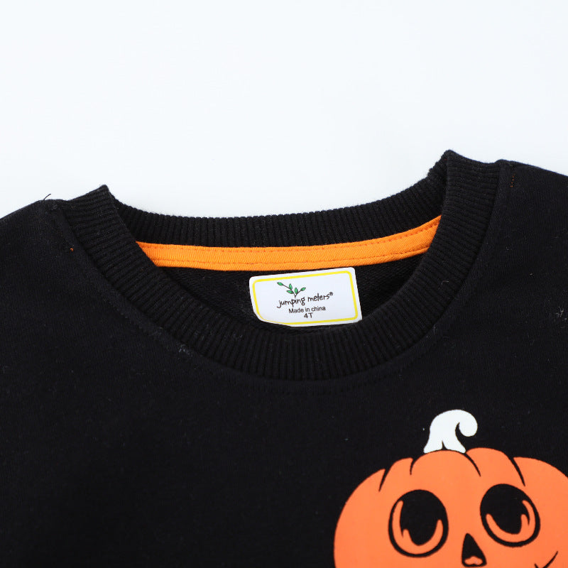 Boys cuddly sweatshirt with spooky Halloween motif Mune Fashion
