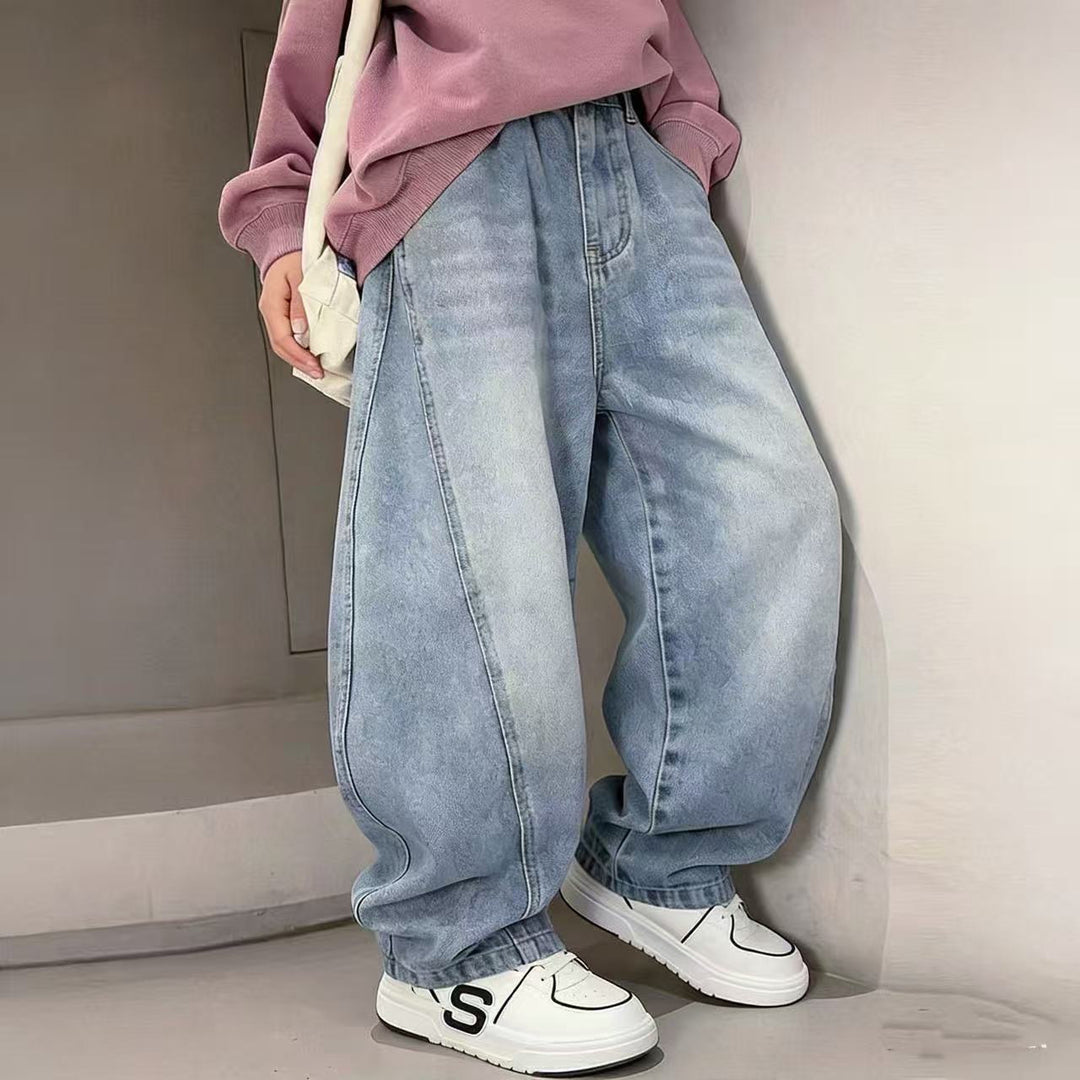 Men's loose jeans with casual design Mune Fashion