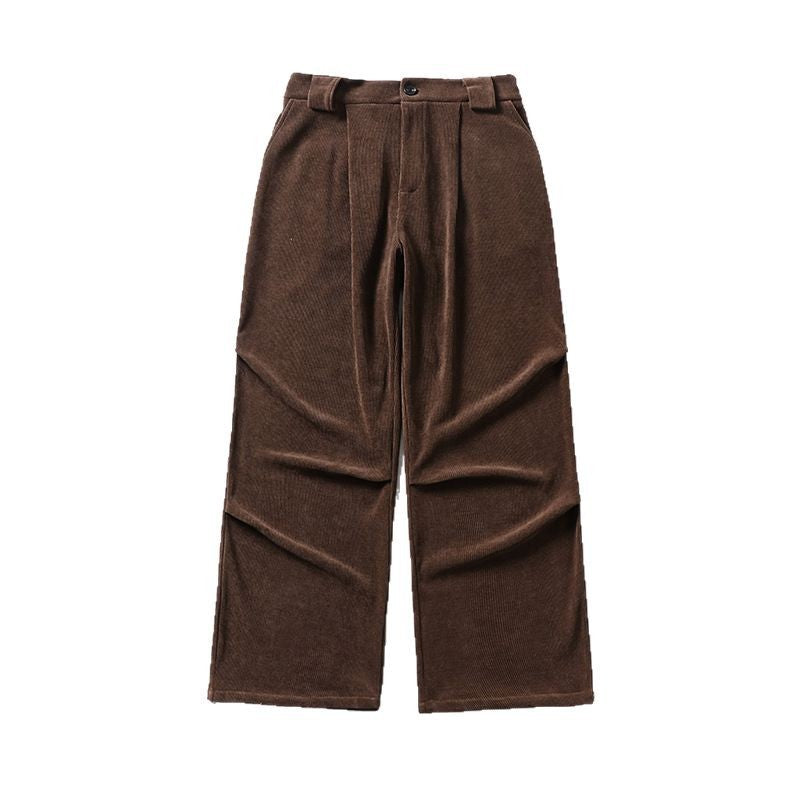 Women pleated trousers with wide leg and high waist Mune Fashion