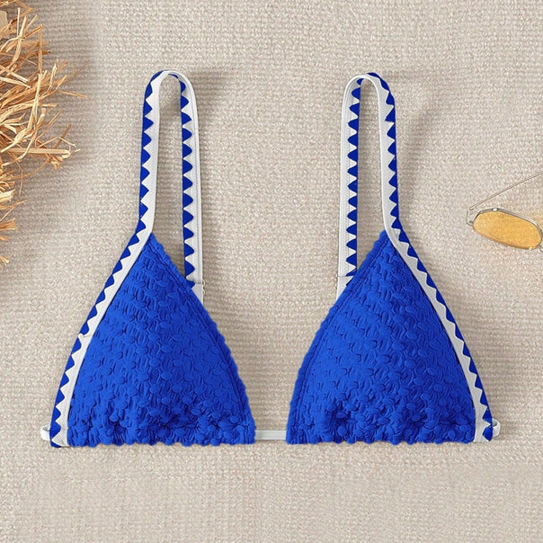 Women's Triangle Bikini with Structured Material Mune Fashion