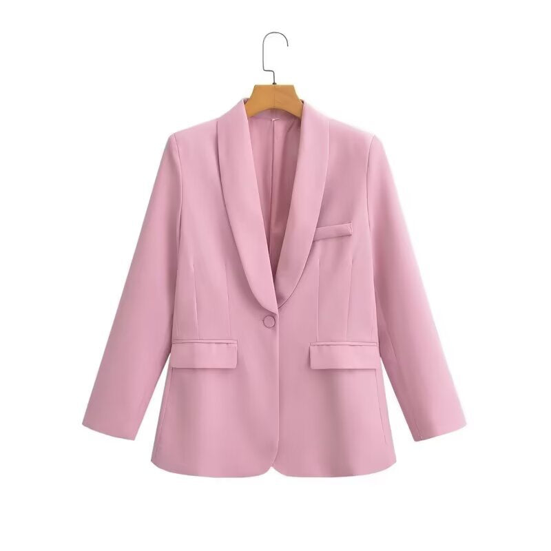 Women's Tailored Pantsuit with Oversized Blazer and Tailored Vest Mune Fashion