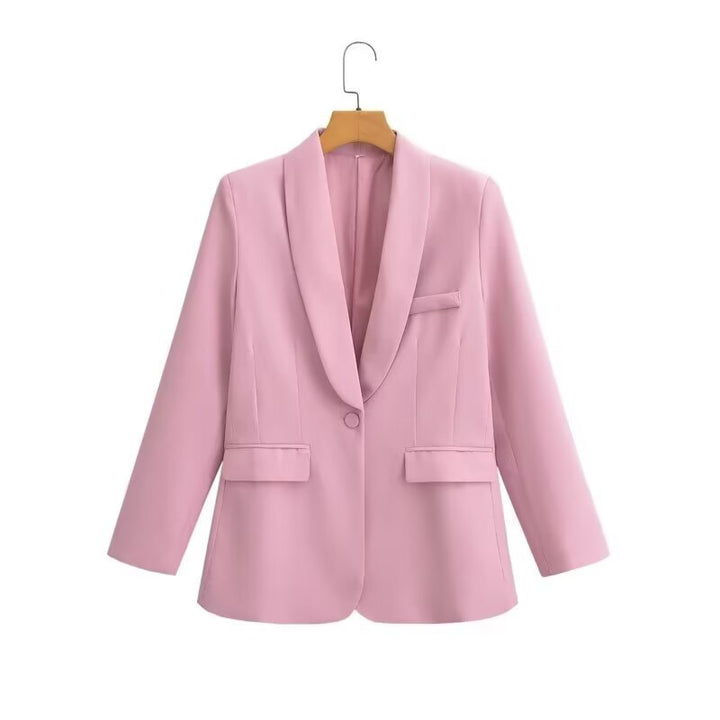 Women's Tailored Pantsuit with Oversized Blazer and Tailored Vest Mune Fashion