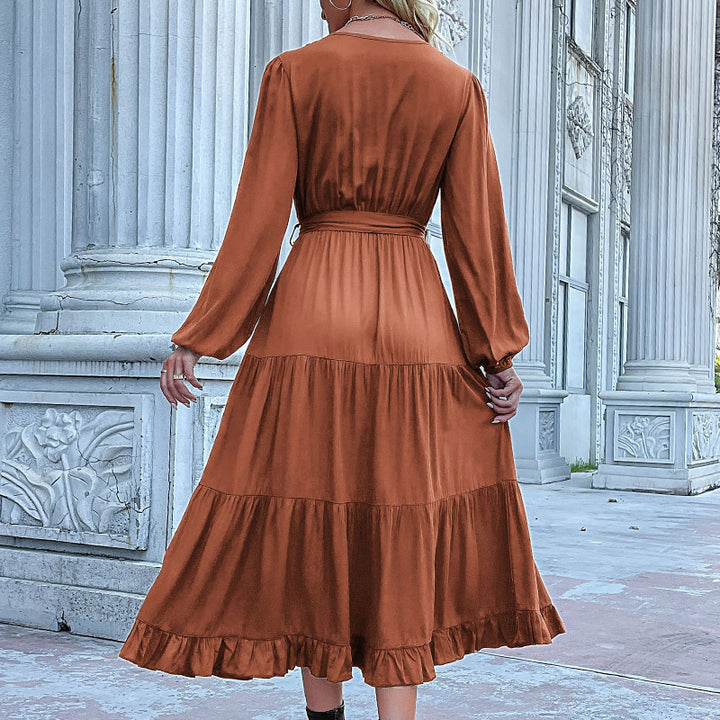 Women’s Long Blouse with Waist Belt Mune Fashion