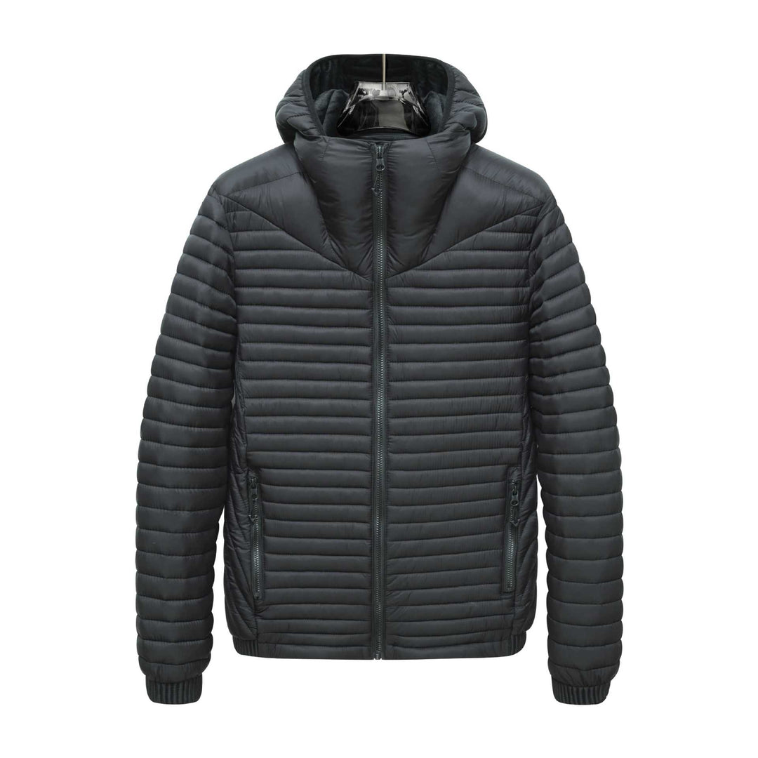 Men's Lightweight Padded Jacket with Hood Mune Fashion