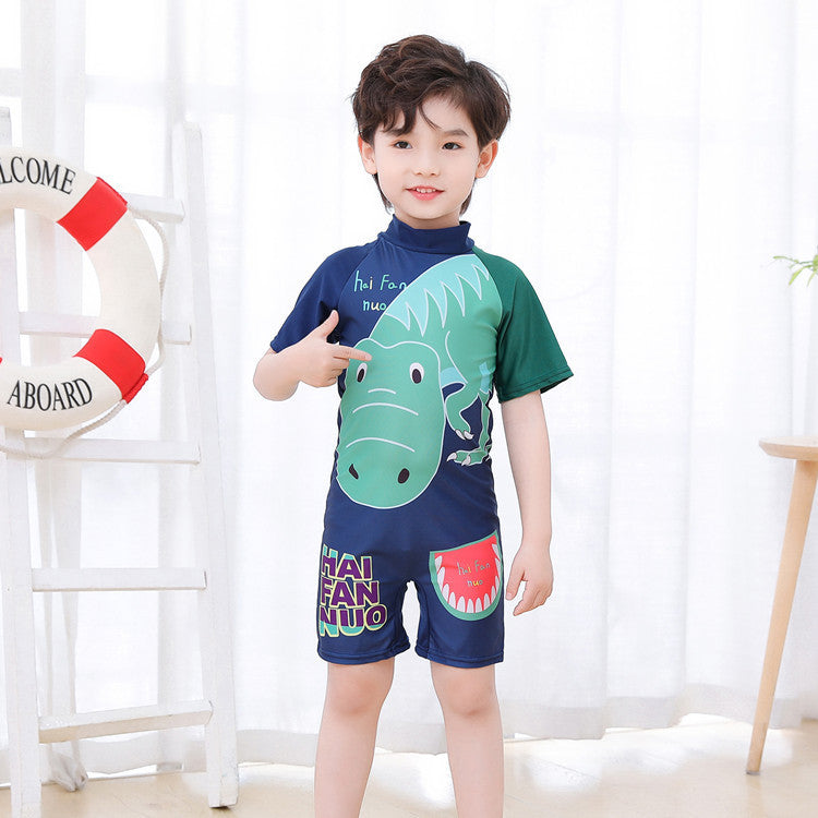 Boys UV Protection Swimsuit Mune Fashion