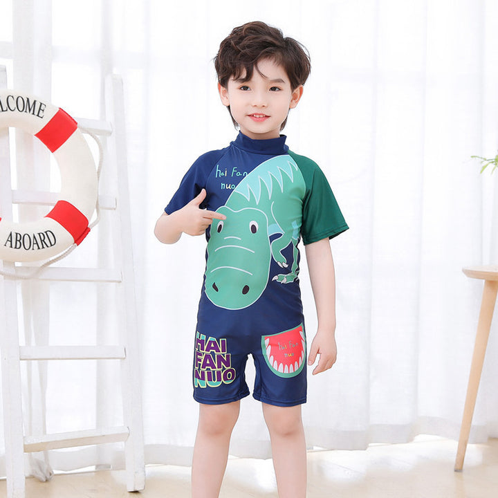 Boys UV Protection Swimsuit Mune Fashion