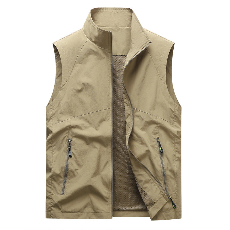 Women's Lightweight Outdoor Vest with Practical Pockets