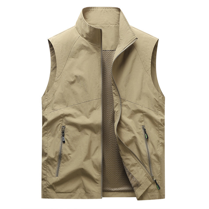 Women's Lightweight Outdoor Vest with Practical Pockets
