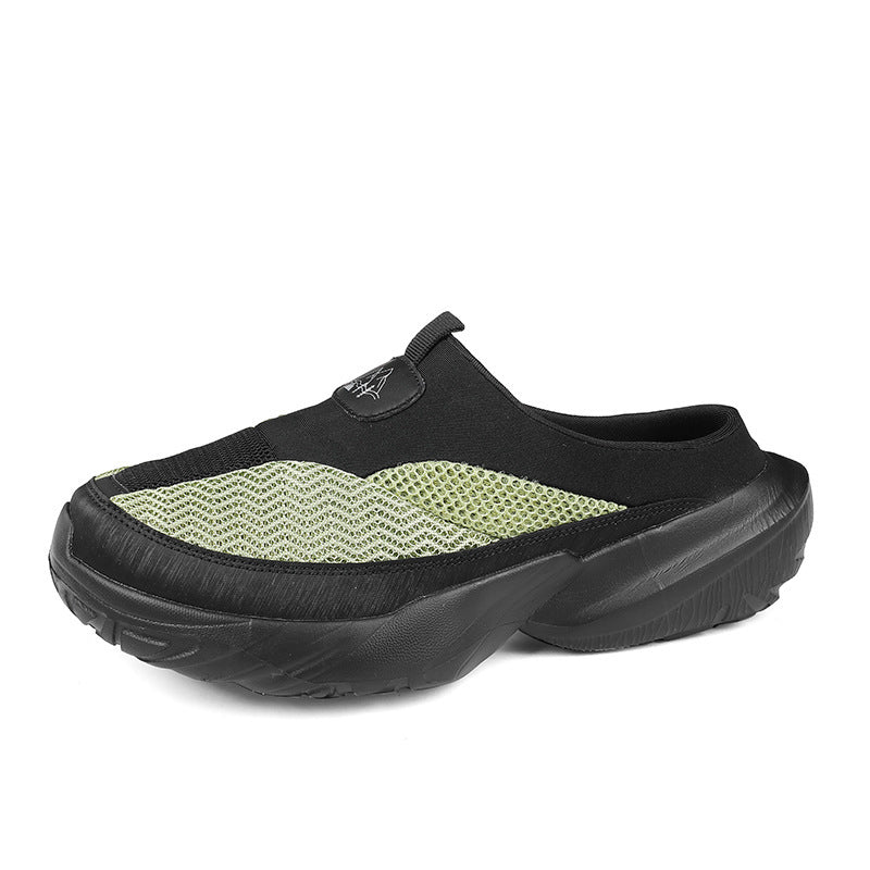 Unisex Slip-On Clog-Sneaker with thick profiled sole and breathable mesh upper Mune Fashion