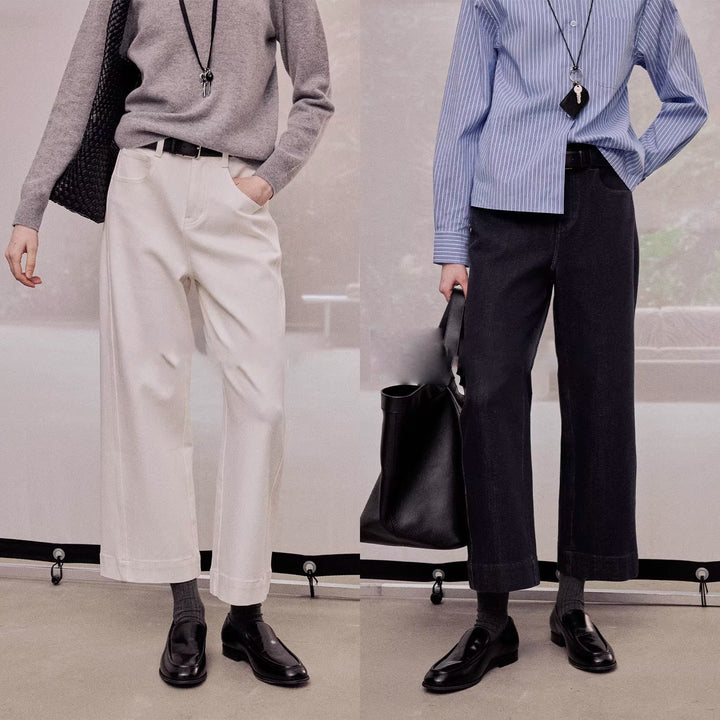 Women Wide Cotton Pants Mune Fashion