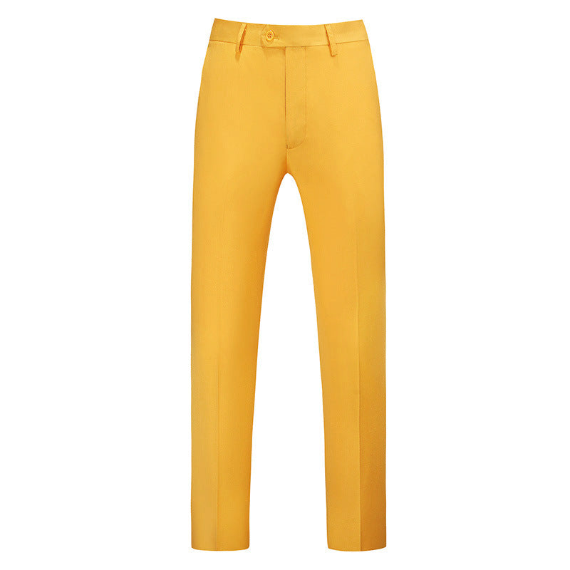 Men's slim premium pleated trousers with stretch waistband and wrinkle-resistant fabric Mune Fashion