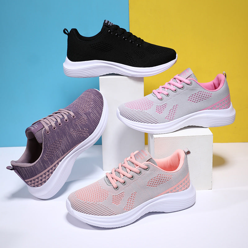 Women's Nano lightweight running shoes with breathable knitted upper material and viscoelastic comfort sole Mune Fashion