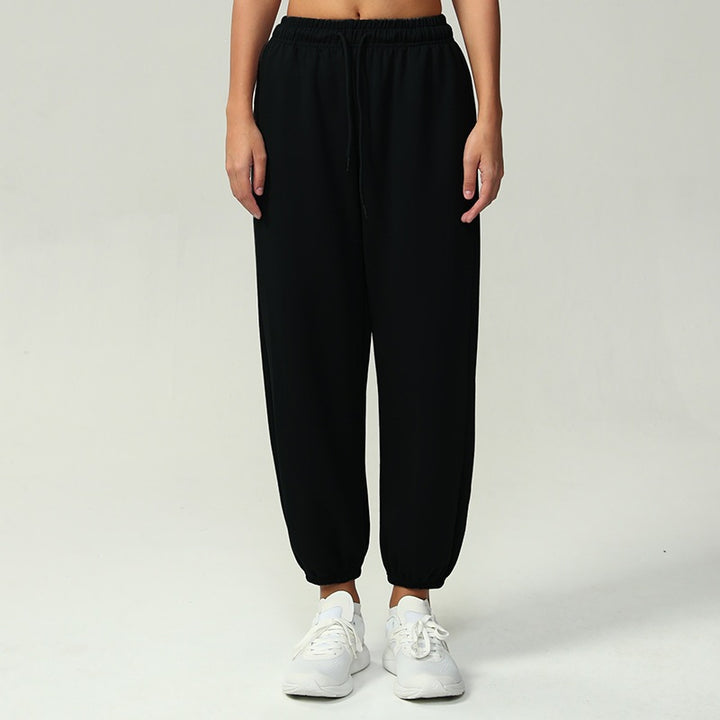Women's breathable performance jogger pants with high comfort waistband, adjustable drawstring and elastic cuffed hems Mune Fashion