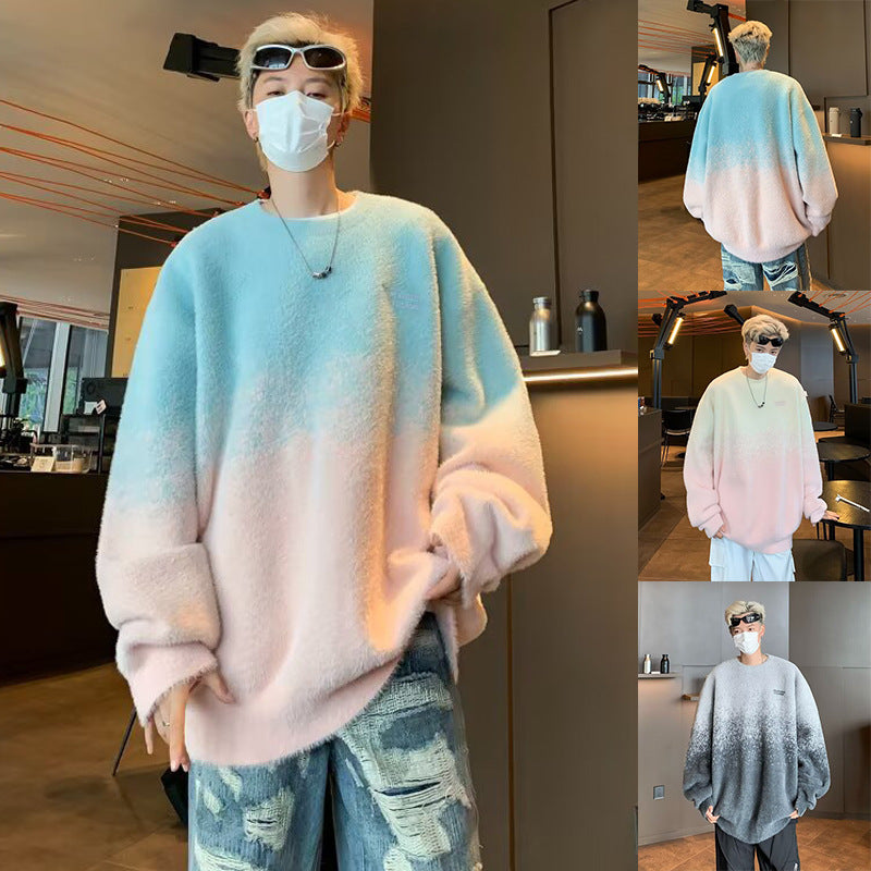 Men's Oversized Fleece Sweater Mune Fashion
