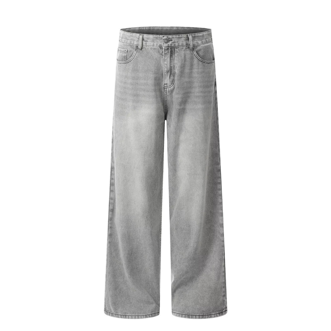 Women's Wide-Cut Jeans with High Waistband Mune Fashion