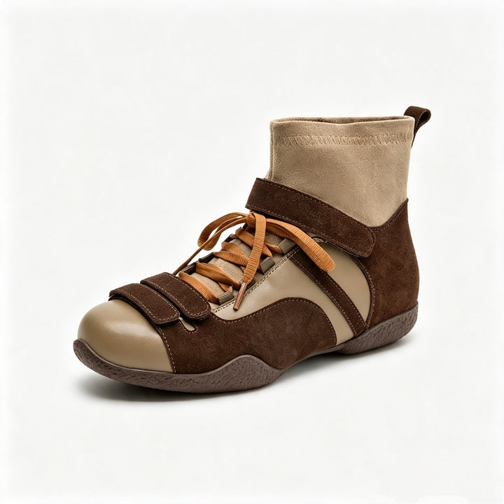 Ladies Athletic High-Top Sneakers Mune Fashion