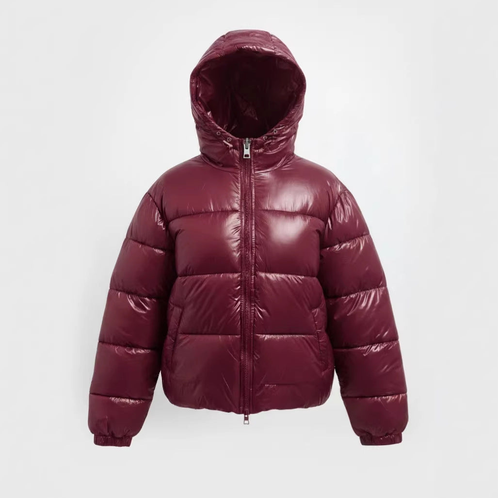 Women Stylish Down Jacket with Hood