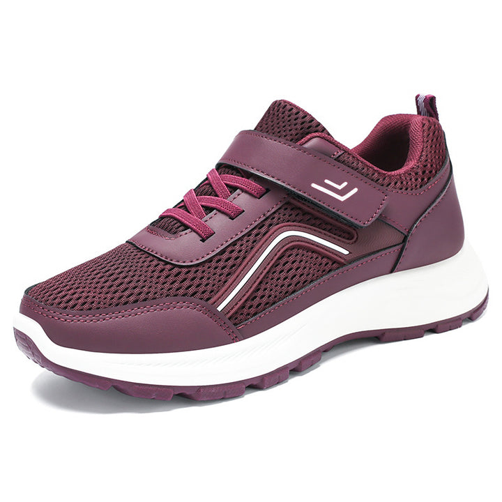 Men's breathable mesh casual sneakers with Velcro, ergonomic EVA midsole, and profiled rubber outdoor sole Mune Fashion