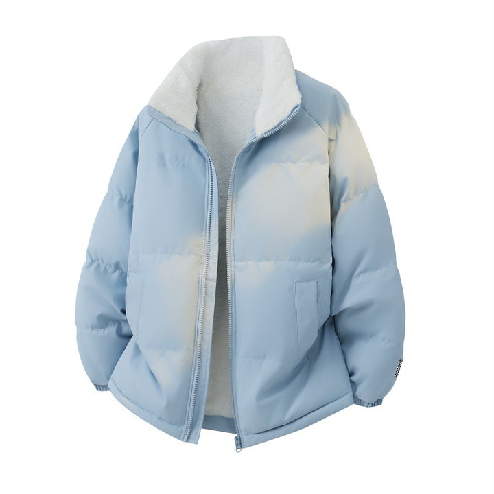 Ladies Stylish Quilted Jacket with Teddy Lining Mune Fashion