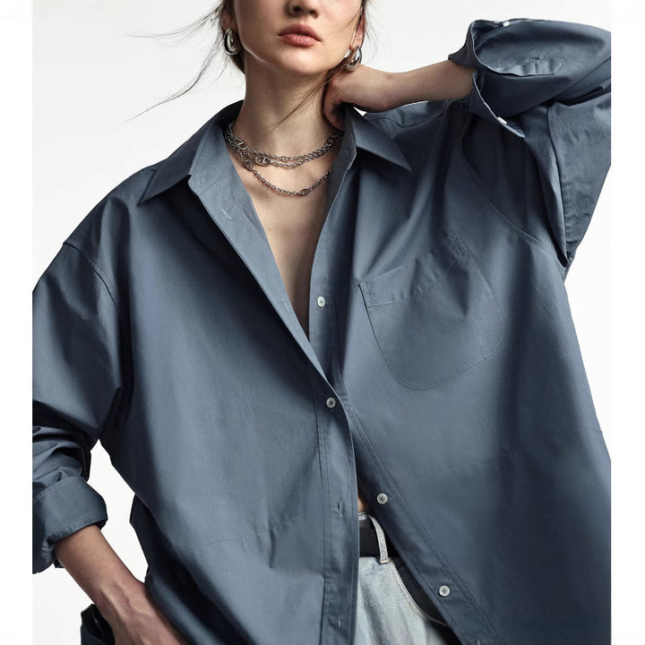 Women's Oversized Shirt Mune Fashion
