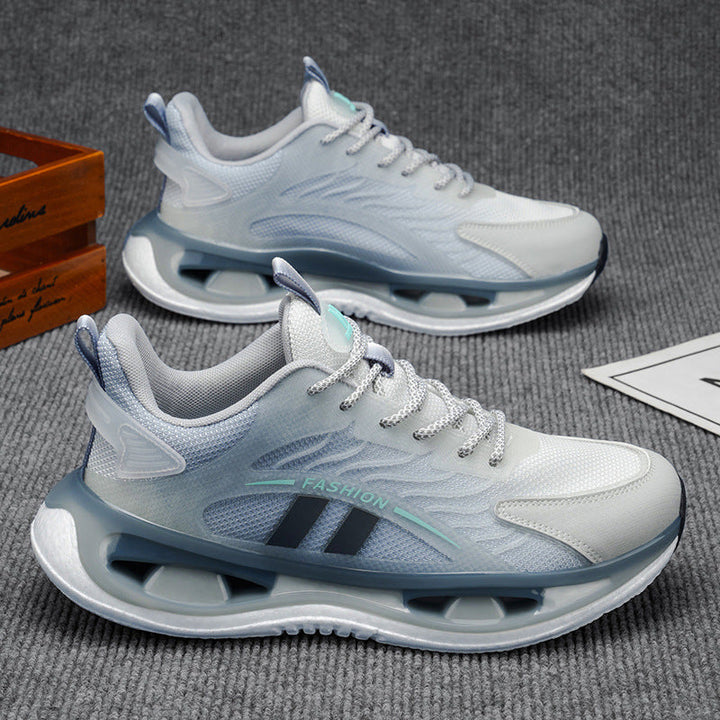 Women's sporty everyday sneakers with breathable inserts and innovative cushioning system Mune Fashion