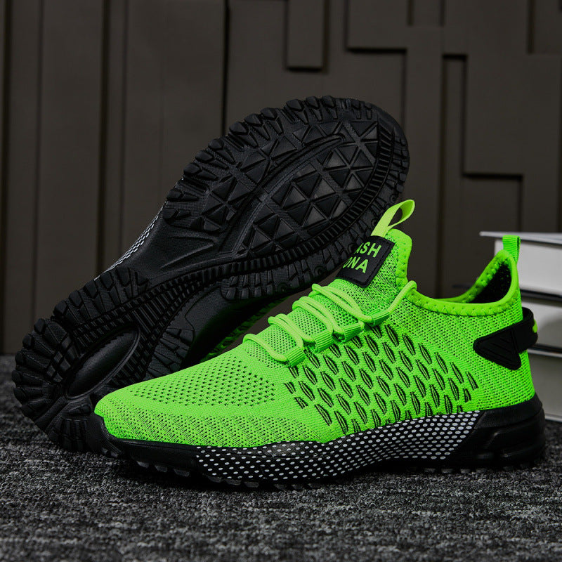 Men's Knit Sneaker Socks for Training and Trail with Durable Tread Sole Mune Fashion
