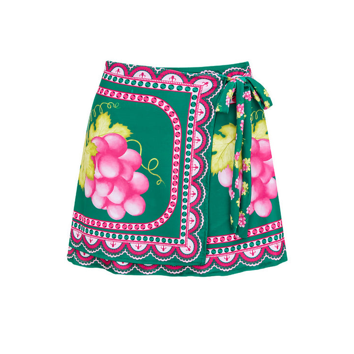 Women Stylish Elegant Swimsuit and Skirt Set Mune Fashion