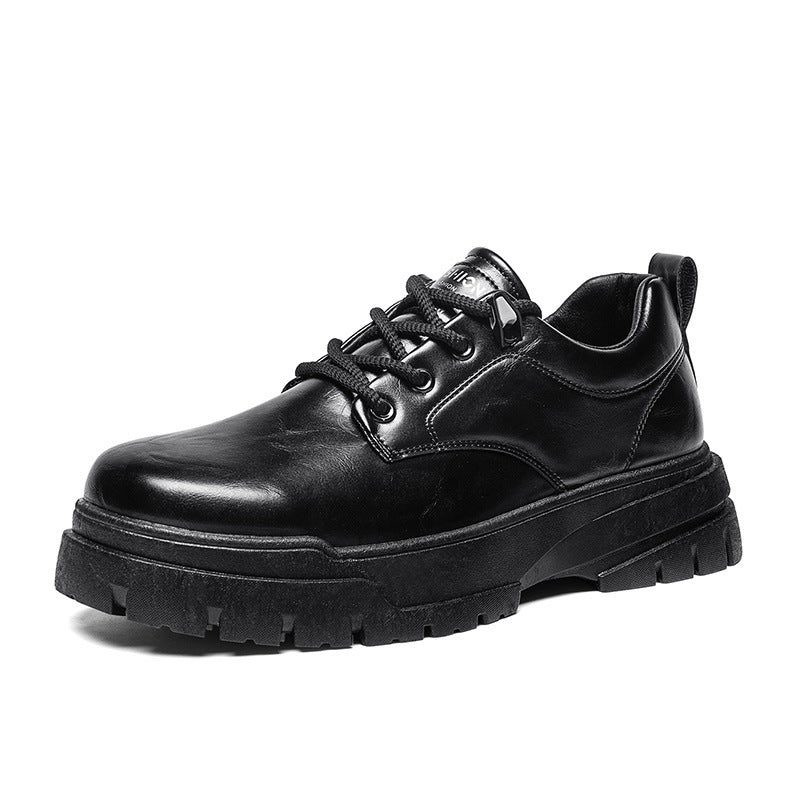 Men's Urban Platform Derby with Padded Shaft and Grippy Off-Road Sole Mune Fashion