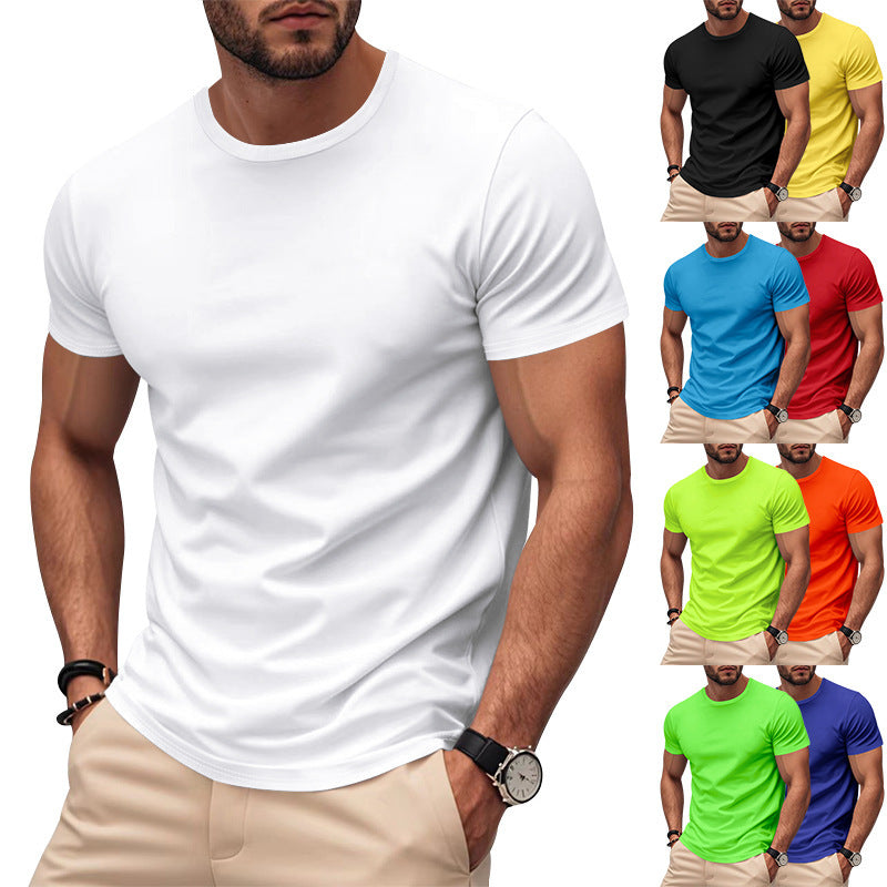 Men's lightweight short sleeve functional shirt with round neck, quick-drying stretch fabric and flat seams Mune Fashion