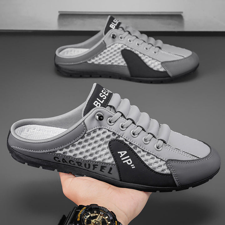 Men's Lightweight Slip-On Casual Sneakers with Breathable Mesh Design Mune Fashion