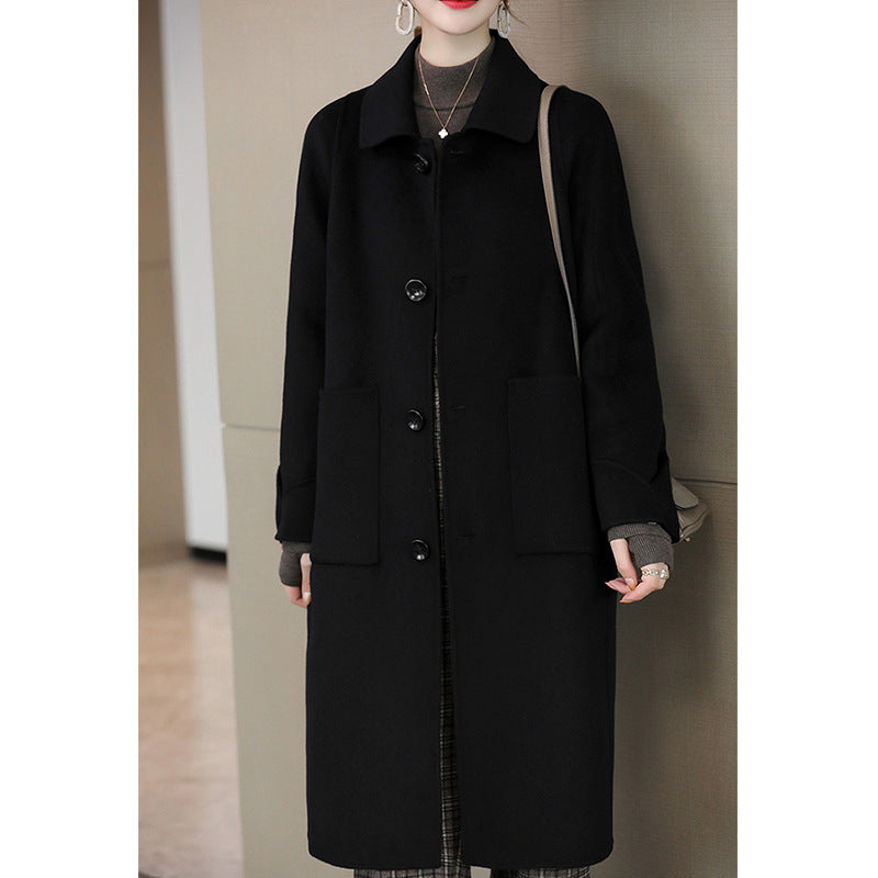 Women Stylish Wool Coat Mune Fashion
