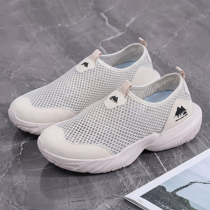 Unisex Breathable Mesh Slippers with Cushioned Profile Sole Mune Fashion
