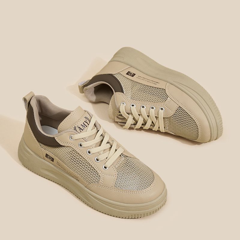 Women's Breathable Sneakers with Comfortable Platform Mune Fashion