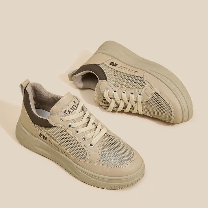 Women's Breathable Sneakers with Comfortable Platform Mune Fashion
