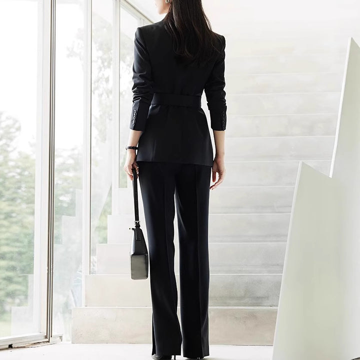 Women Elegant Double-breasted Blazer Mune Fashion 1789268859