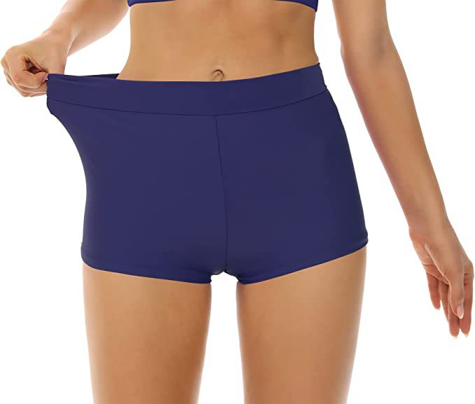 Women Sporty Swim Shorts Mune Fashion