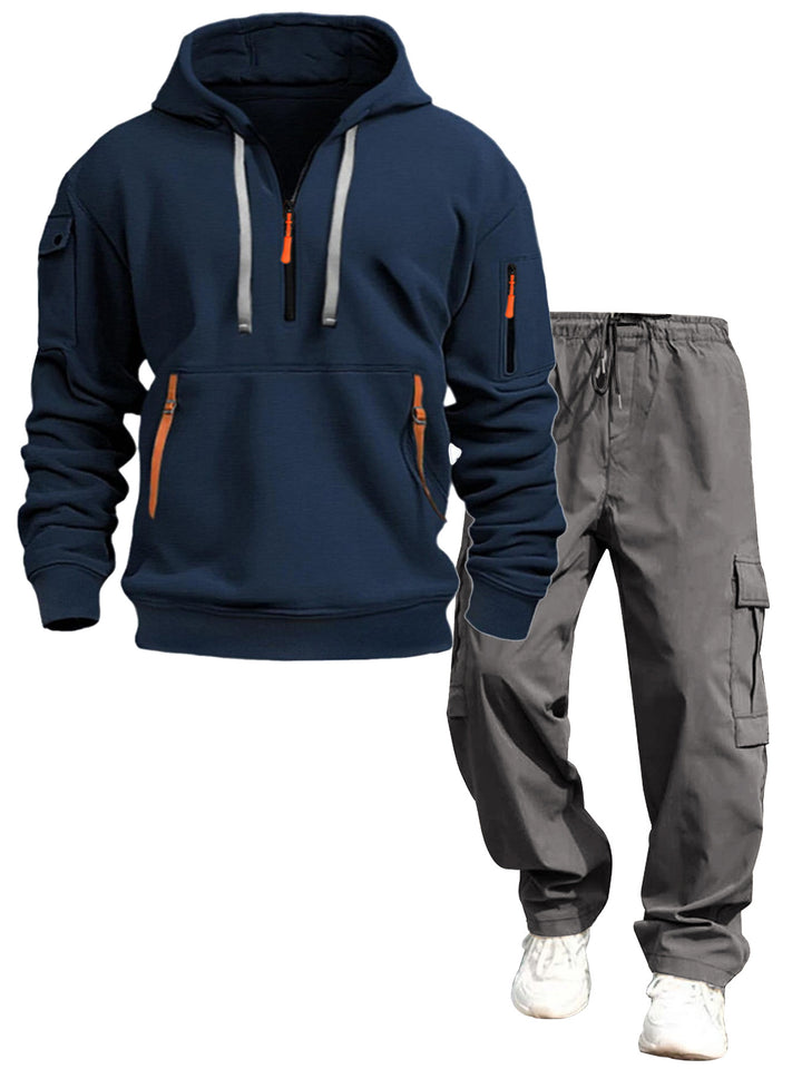 Men's Casual Hoodie and Jogging Pants Mune Fashion