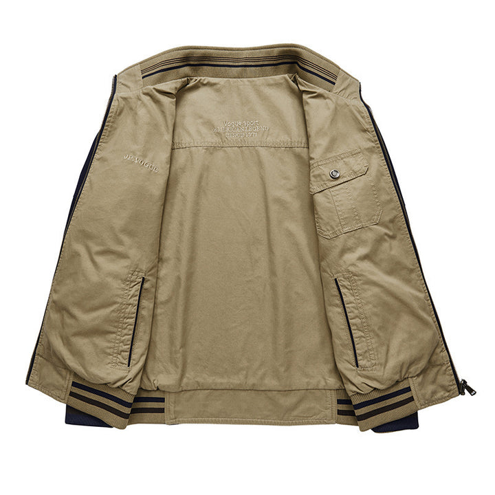 Men's casual jacket in sporty style Mune Fashion
