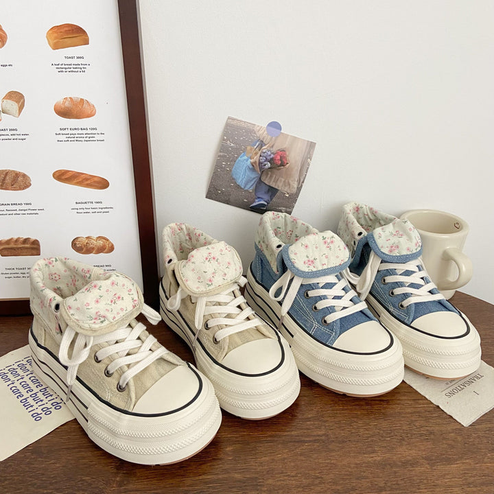 Women Sports Sneakers with breathable upper material and cushioning sole Mune Fashion